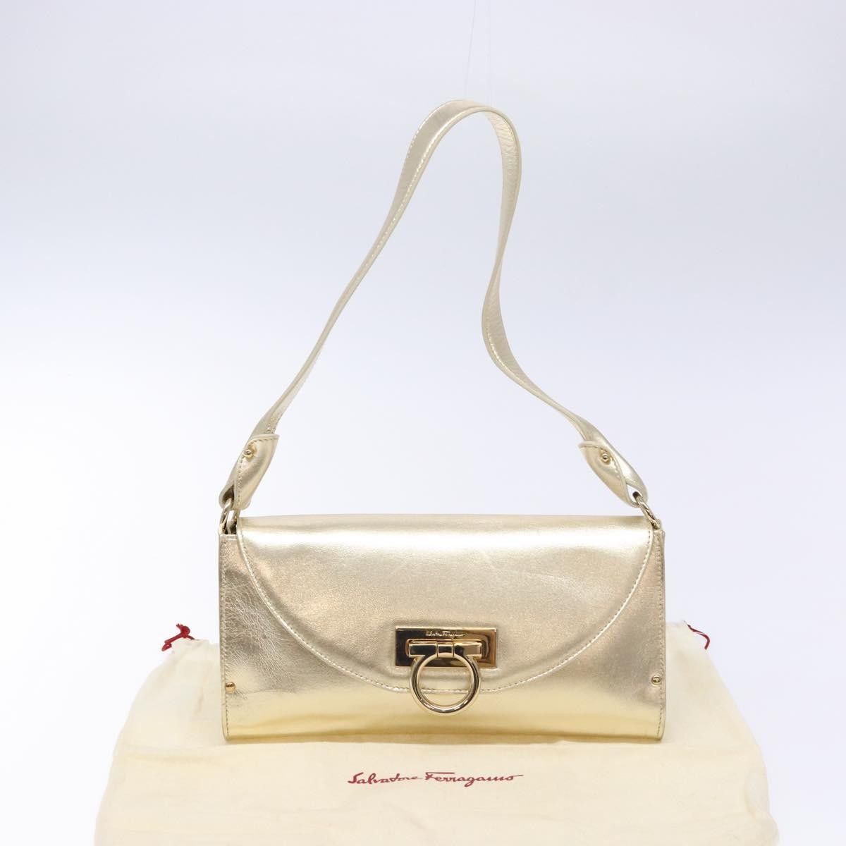 Salvatore Ferragamo Salvatore Ferragamo Gancini Leather Size ONE SIZE - 13 Thumbnail