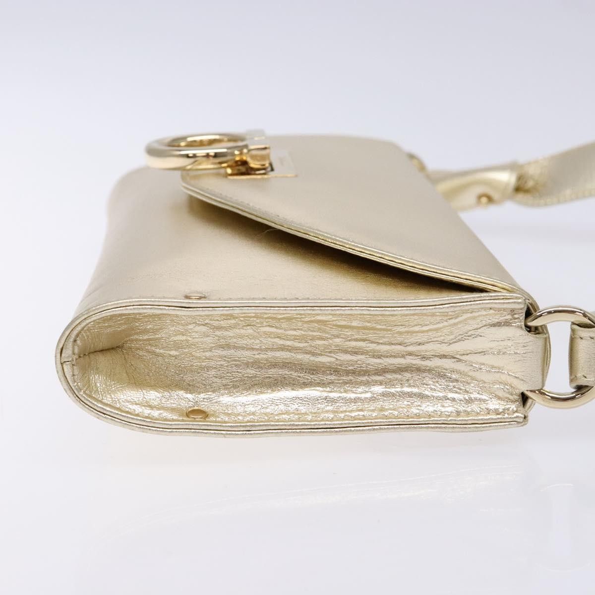 Salvatore Ferragamo Salvatore Ferragamo Gancini Leather Size ONE SIZE - 3 Thumbnail