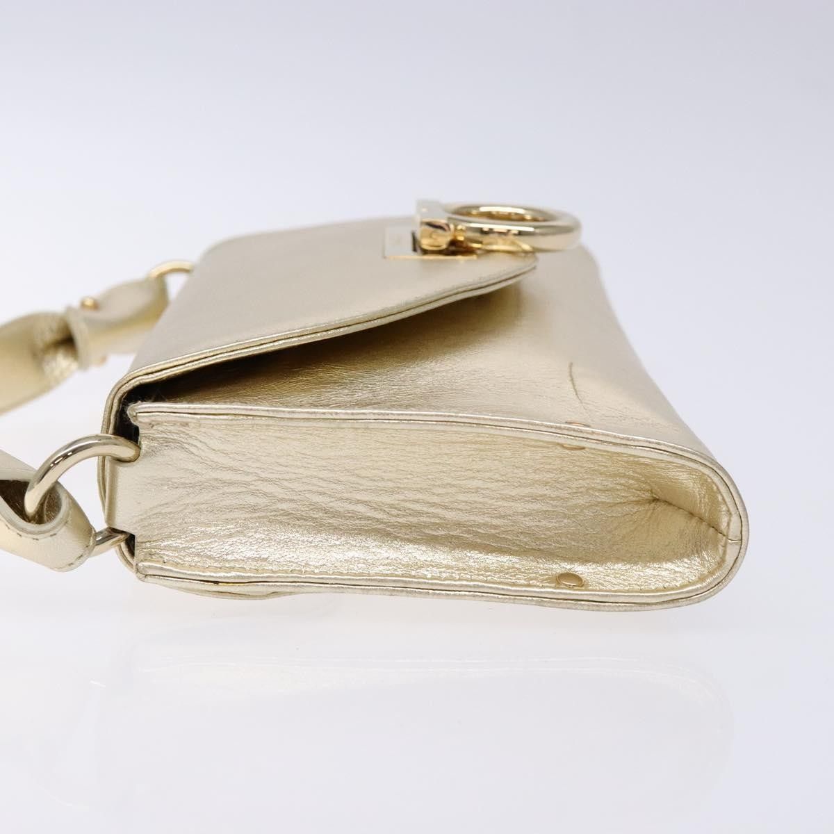 Salvatore Ferragamo Salvatore Ferragamo Gancini Leather Size ONE SIZE - 4 Thumbnail