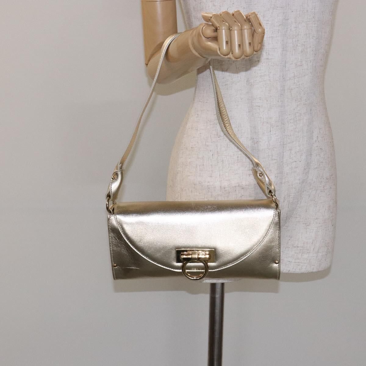 Salvatore Ferragamo Salvatore Ferragamo Gancini Leather Size ONE SIZE - 14 Thumbnail