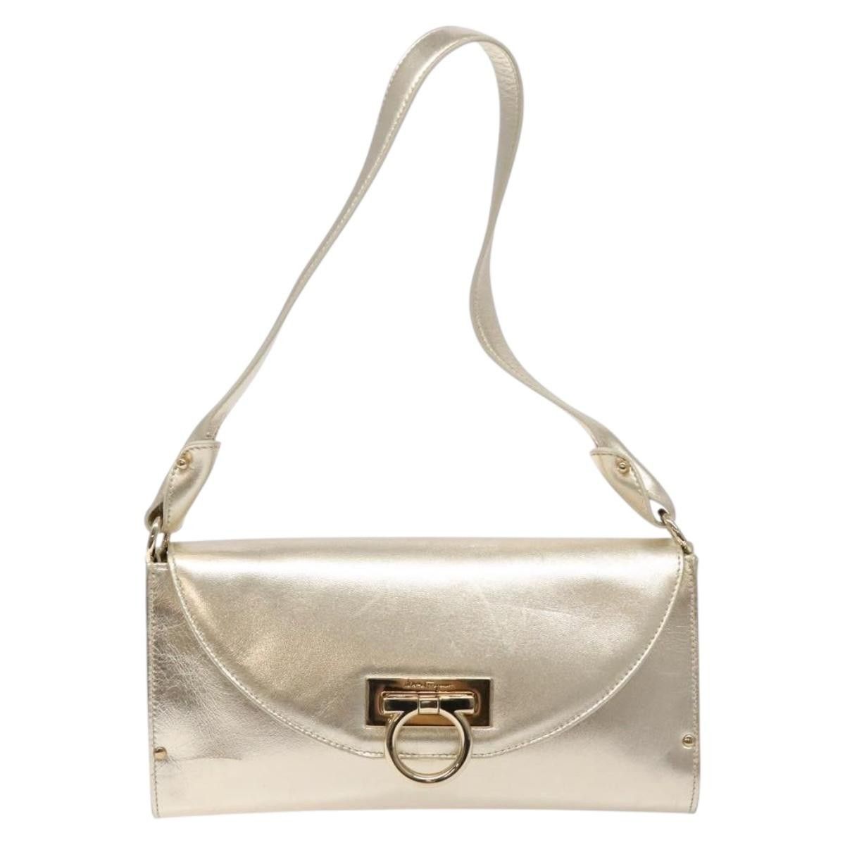 Salvatore Ferragamo Salvatore Ferragamo Gancini Leather Size ONE SIZE - 19 Thumbnail