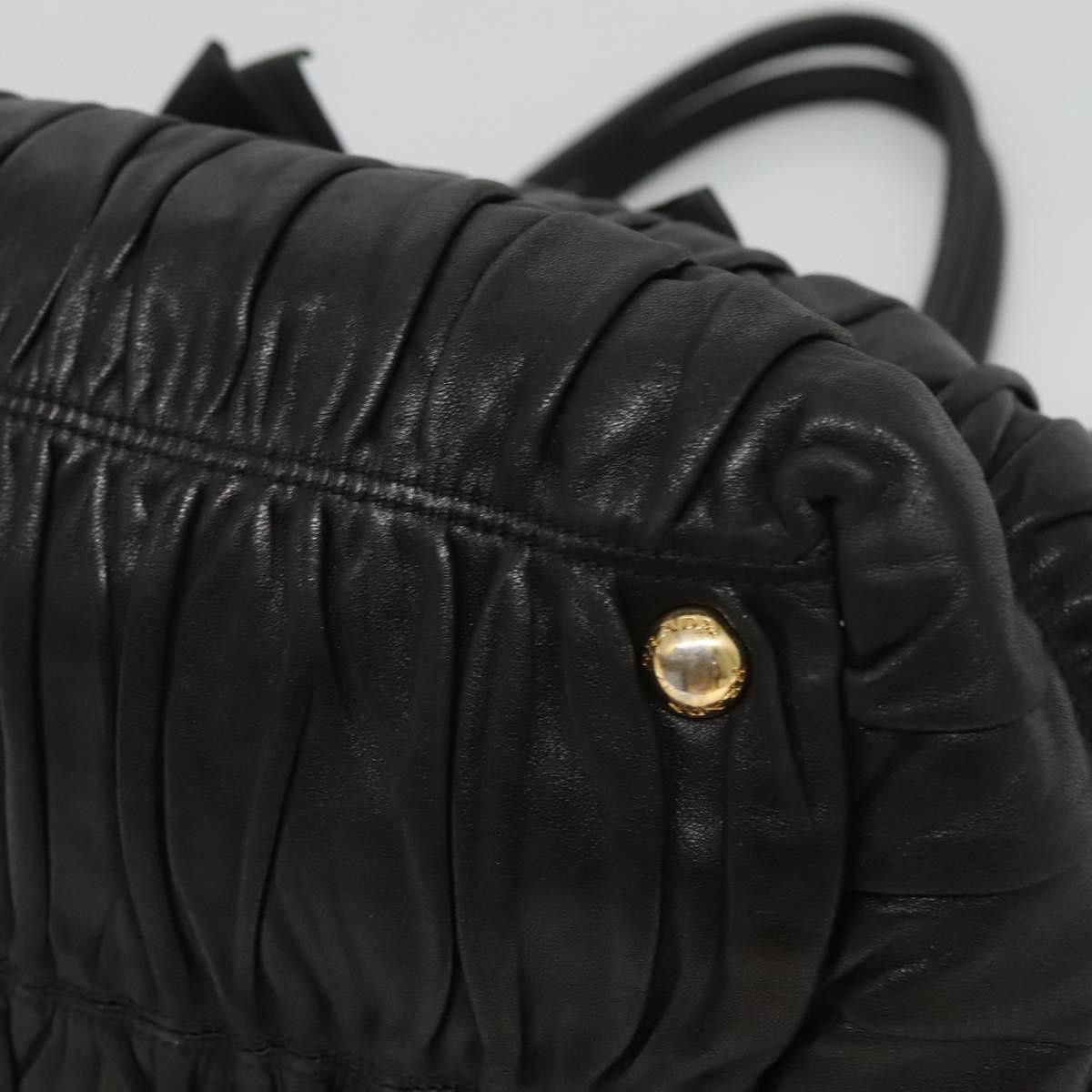 Prada Prada Gaufre Ribbon handbag Leather Size ONE SIZE - 9 Thumbnail