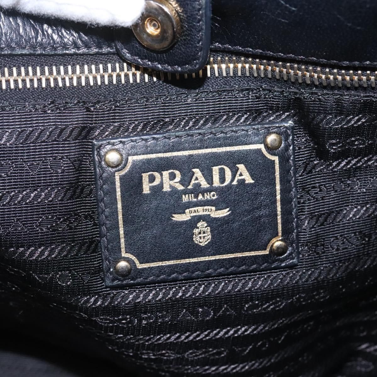 Prada Prada Gaufre Ribbon handbag Leather Size ONE SIZE - 6 Thumbnail