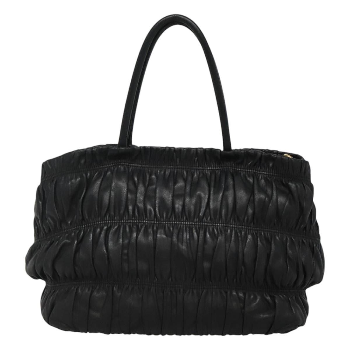 Prada Prada Gaufre Ribbon handbag Leather Size ONE SIZE - 2 Thumbnail