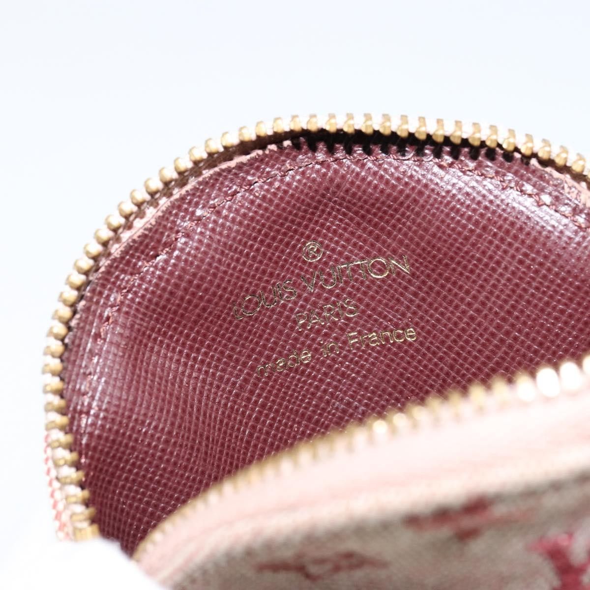 Louis Vuitton Louis Vuitton Round Coin Purse Mini Lin Size ONE SIZE - 6 Thumbnail