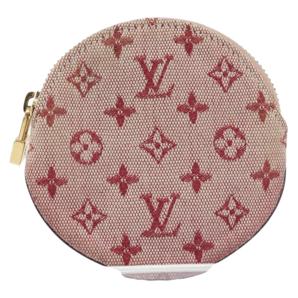 Louis Vuitton Louis Vuitton Round Coin Purse Mini Lin Size ONE SIZE - 17 Thumbnail