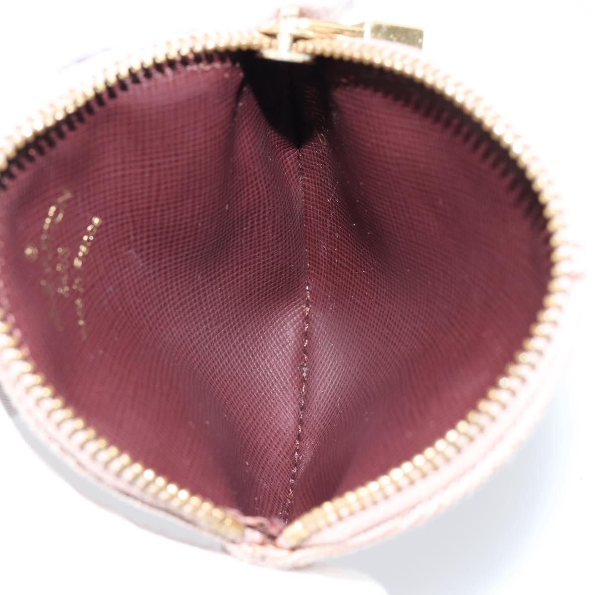 Louis Vuitton Louis Vuitton Round Coin Purse Mini Lin Size ONE SIZE - 5 Thumbnail