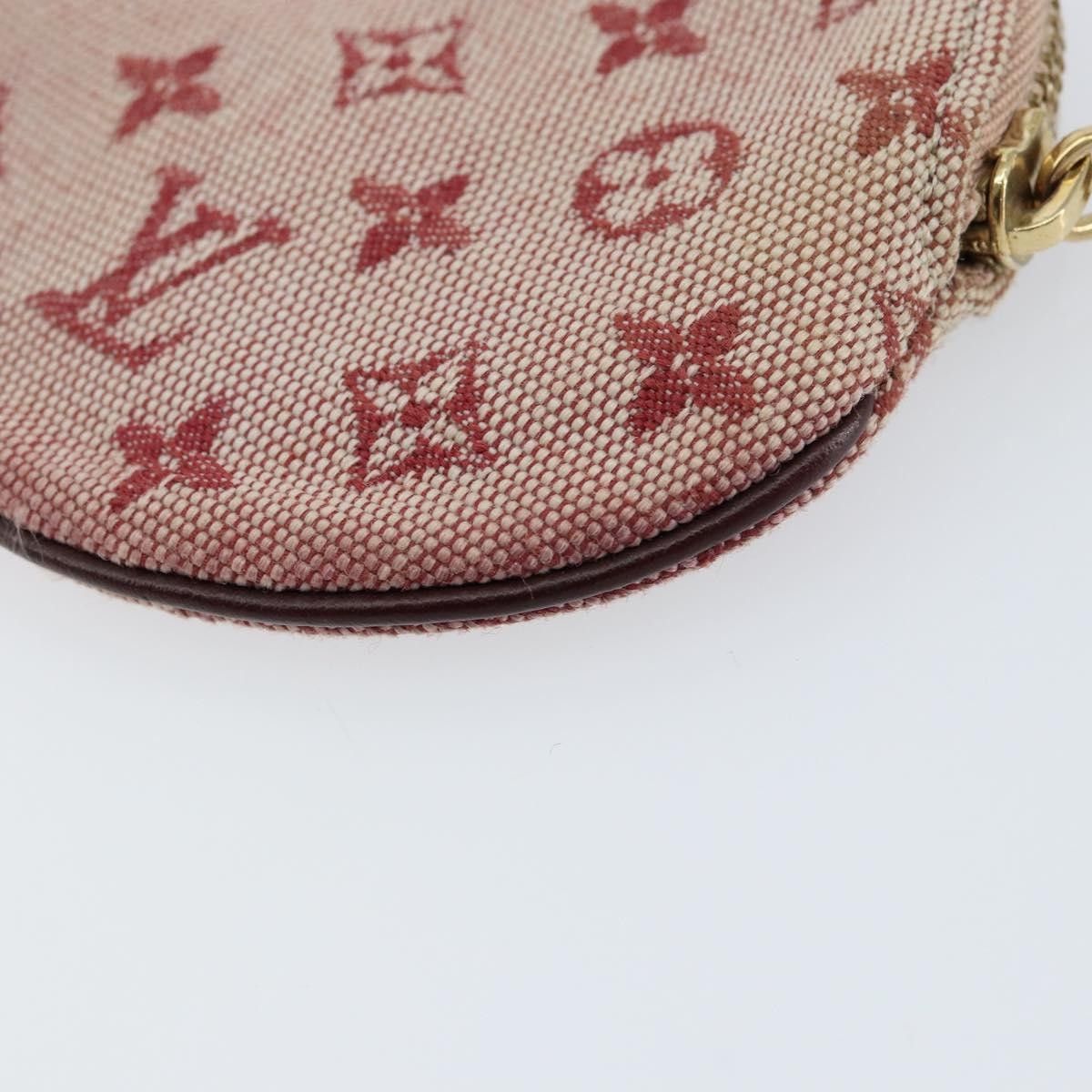 Louis Vuitton Louis Vuitton Round Coin Purse Mini Lin Size ONE SIZE - 9 Thumbnail