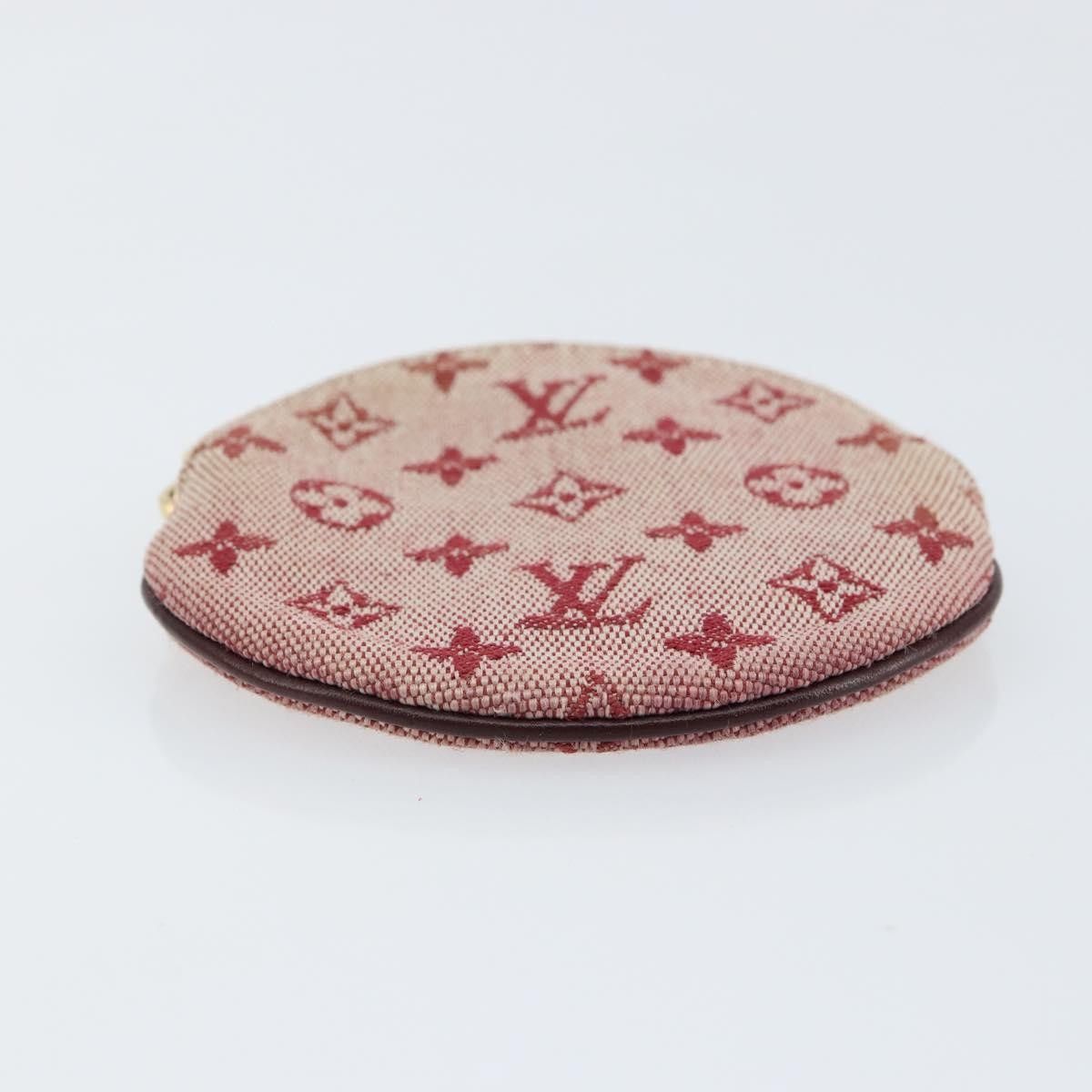 Louis Vuitton Louis Vuitton Round Coin Purse Mini Lin Size ONE SIZE - 14 Thumbnail