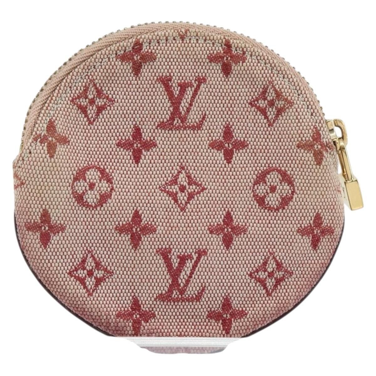 Louis Vuitton Louis Vuitton Round Coin Purse Mini Lin Size ONE SIZE - 2 Thumbnail