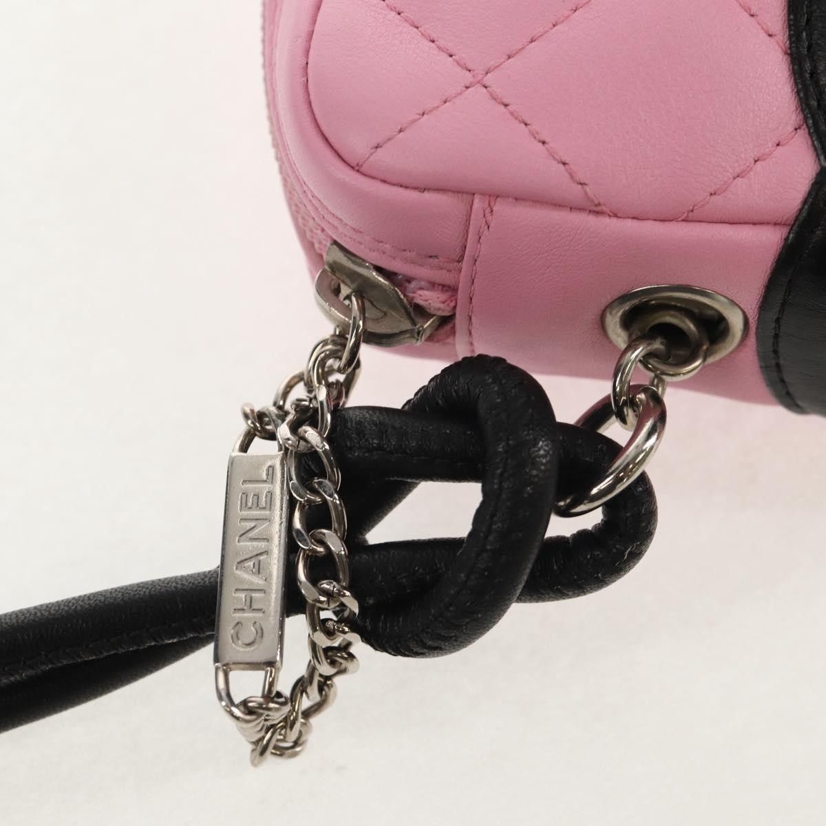 Chanel Chanel Cambon Zip Pouch Quilted Leather Size ONE SIZE - 14 Thumbnail