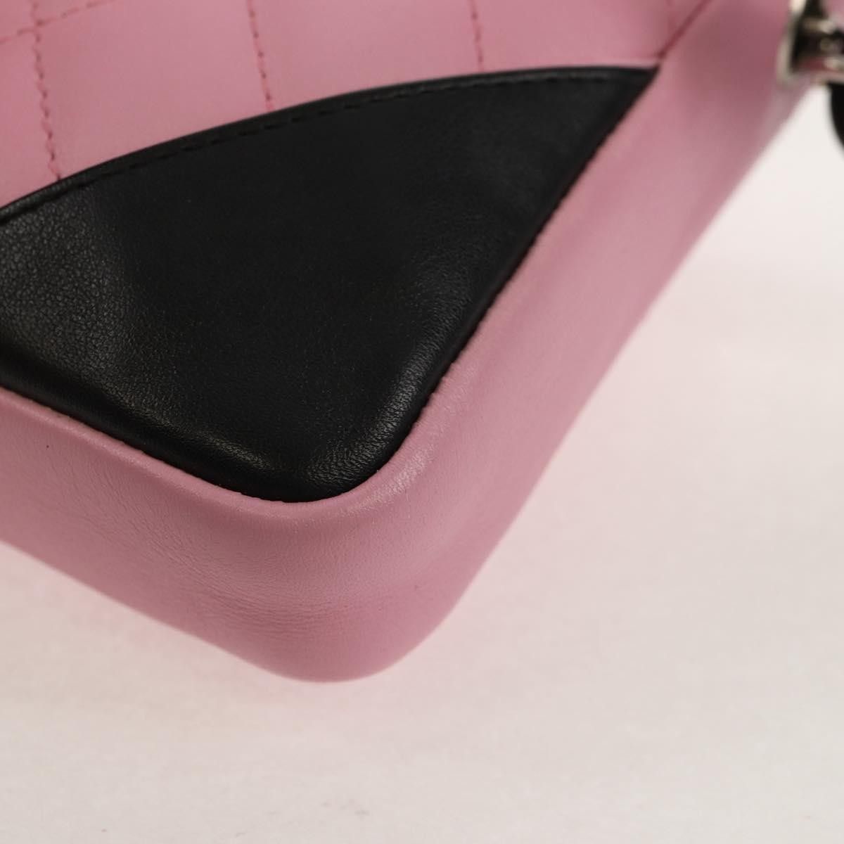 Chanel Chanel Cambon Zip Pouch Quilted Leather Size ONE SIZE - 12 Thumbnail
