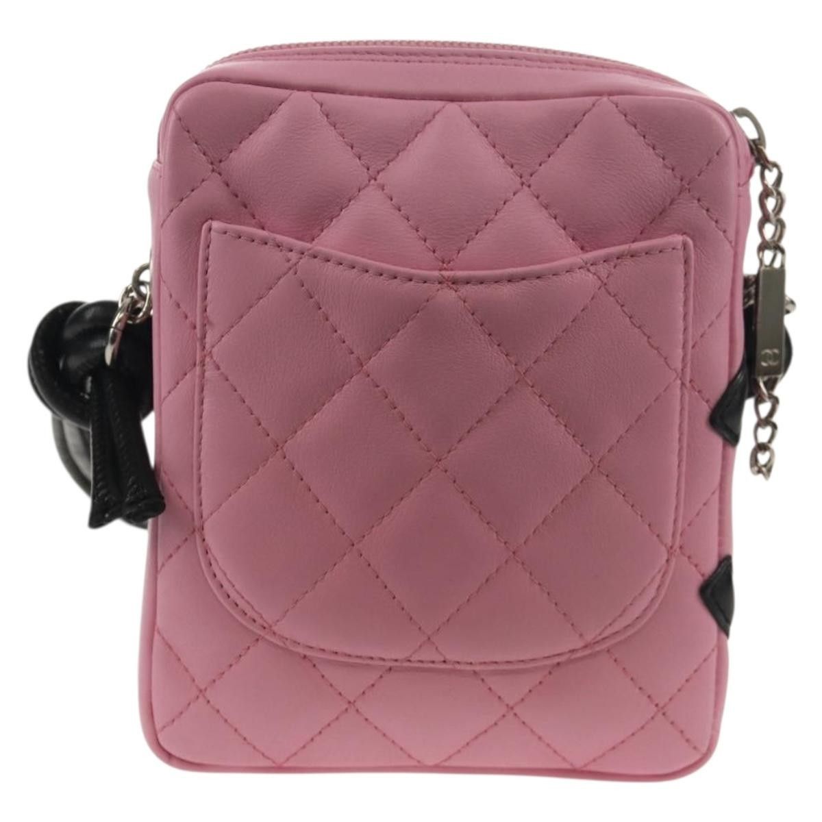 Chanel Chanel Cambon Zip Pouch Quilted Leather Size ONE SIZE - 2 Thumbnail
