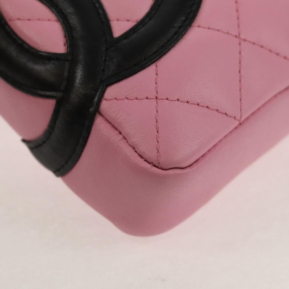 Chanel Chanel Cambon Zip Pouch Quilted Leather Size ONE SIZE - 11 Thumbnail