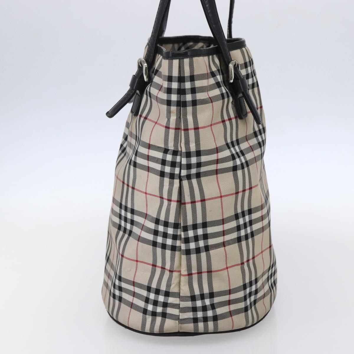 Burberry Burberry Nova Check Tote Nylon Size ONE SIZE - 4 Thumbnail