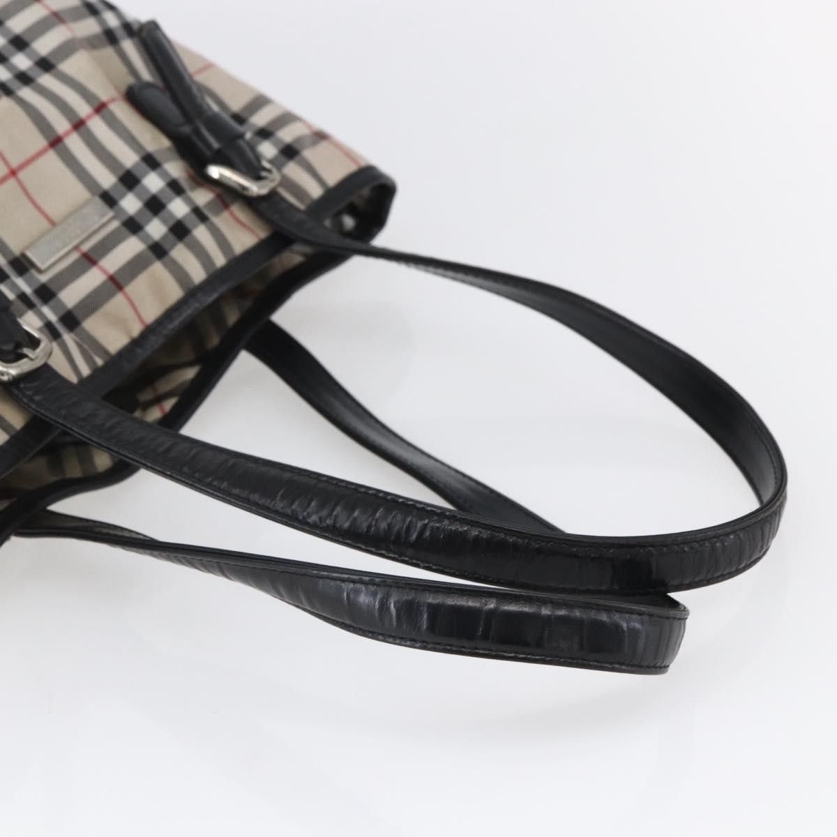 Burberry Burberry Nova Check Tote Nylon Size ONE SIZE - 7 Thumbnail