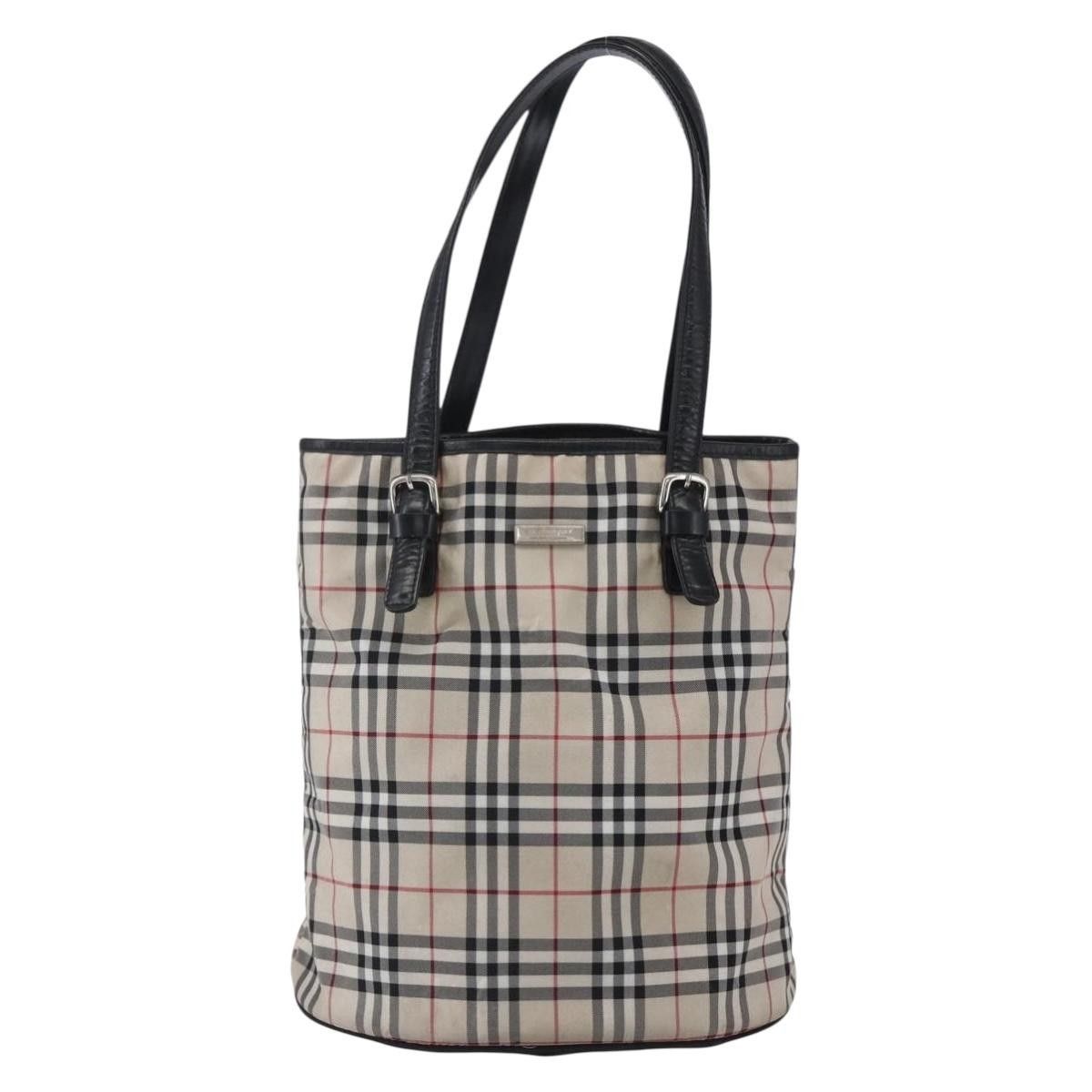 Burberry Burberry Nova Check Tote Nylon Size ONE SIZE - 20 Thumbnail