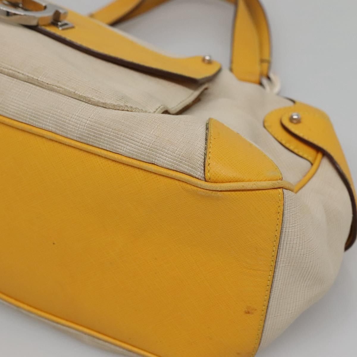 Salvatore Ferragamo Salvatore Ferragamo Gancini Canvas and Leather Size ONE SIZE - 8 Thumbnail