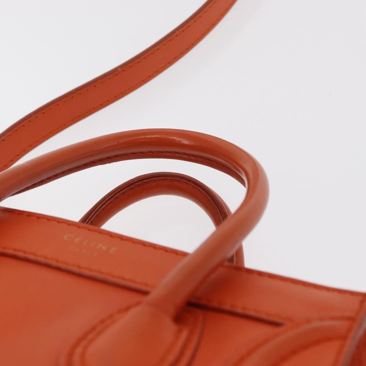 Celine Celine Luggage Bag Smooth Leather Size ONE SIZE - 13 Thumbnail