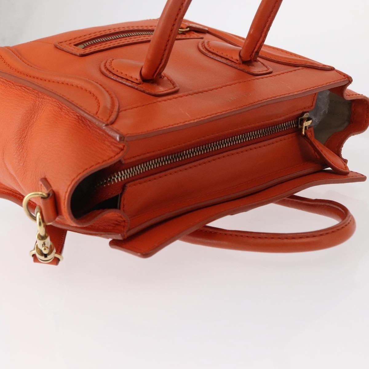 Celine Celine Luggage Bag Smooth Leather Size ONE SIZE - 16 Thumbnail