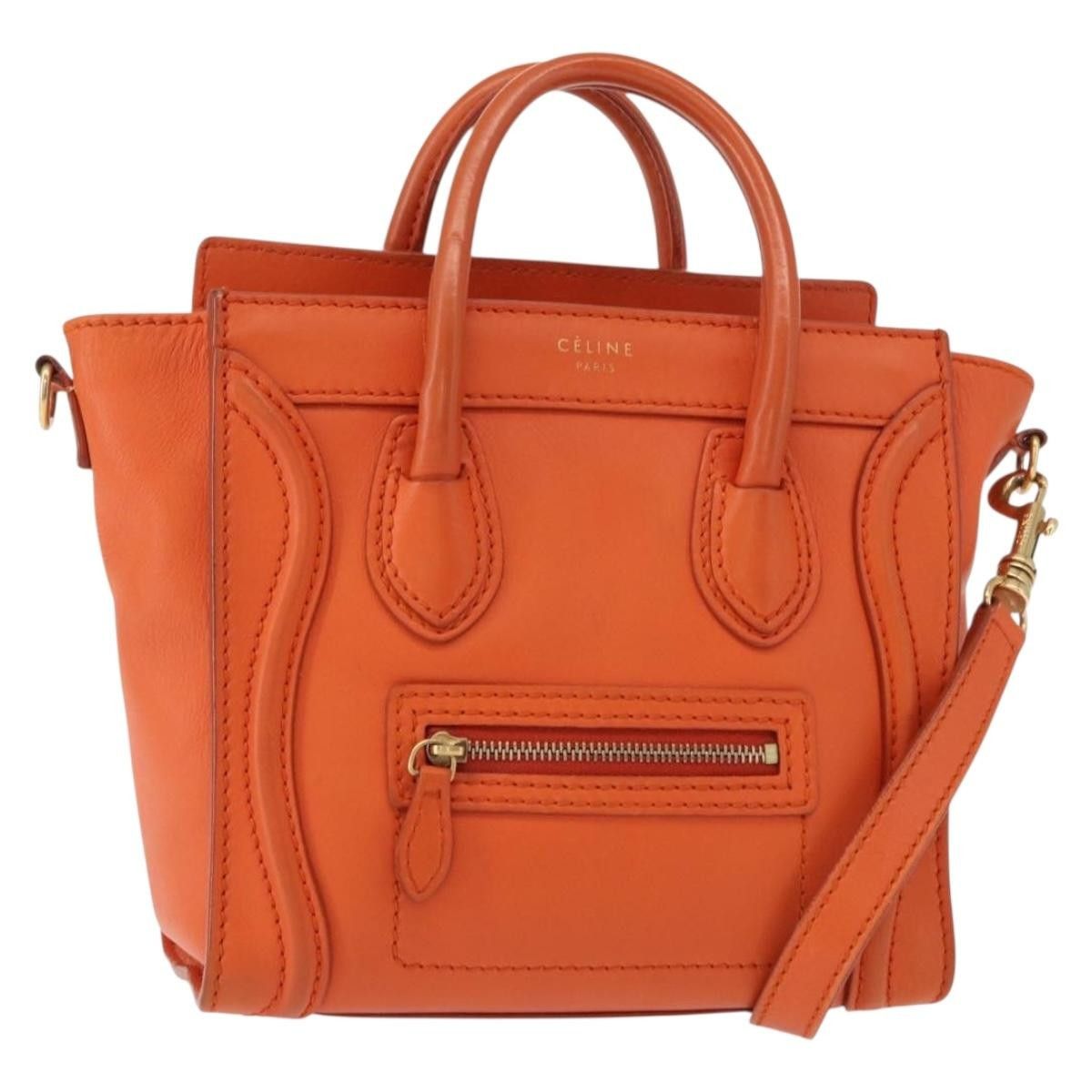 Celine Celine Luggage Bag Smooth Leather Size ONE SIZE - 24 Thumbnail