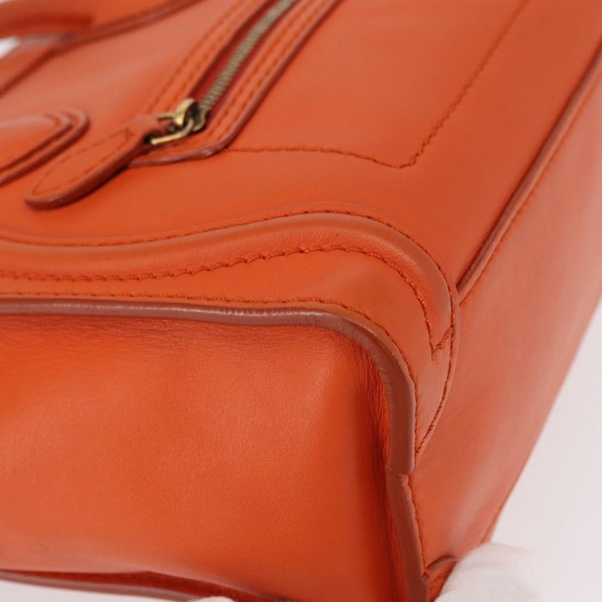 Celine Celine Luggage Bag Smooth Leather Size ONE SIZE - 10 Thumbnail