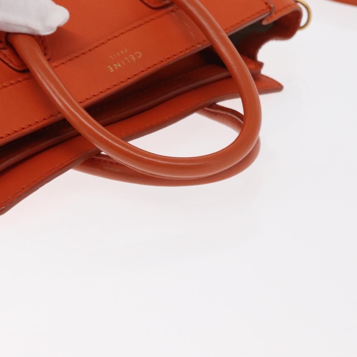 Celine Celine Luggage Bag Smooth Leather Size ONE SIZE - 8 Thumbnail