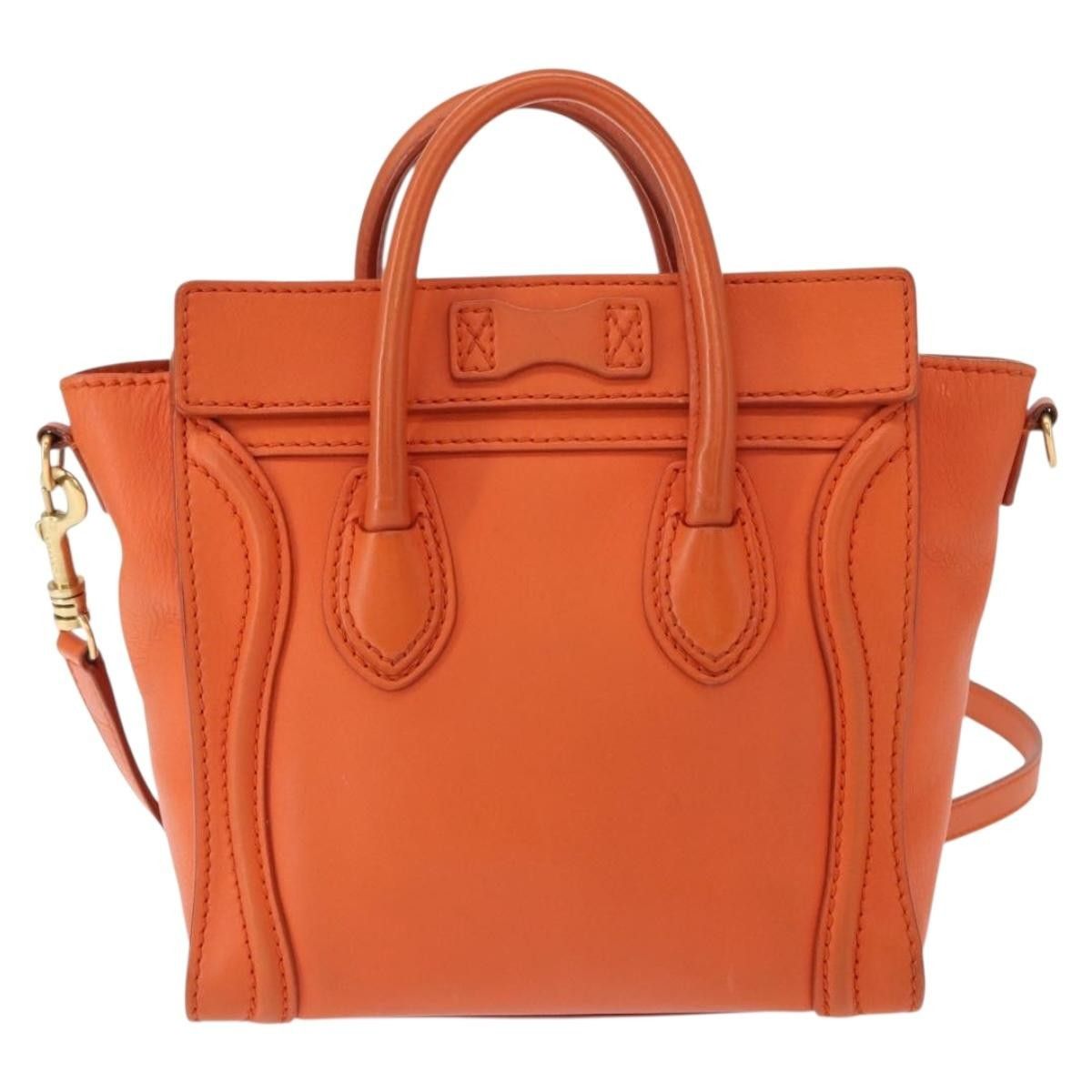 Celine Celine Luggage Bag Smooth Leather Size ONE SIZE - 2 Thumbnail