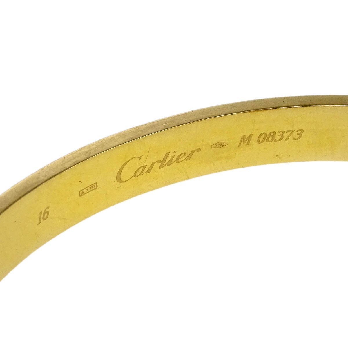 Cartier Cartier Love Bracelet 18K Yellow Gold Size ONE SIZE - 4 Thumbnail