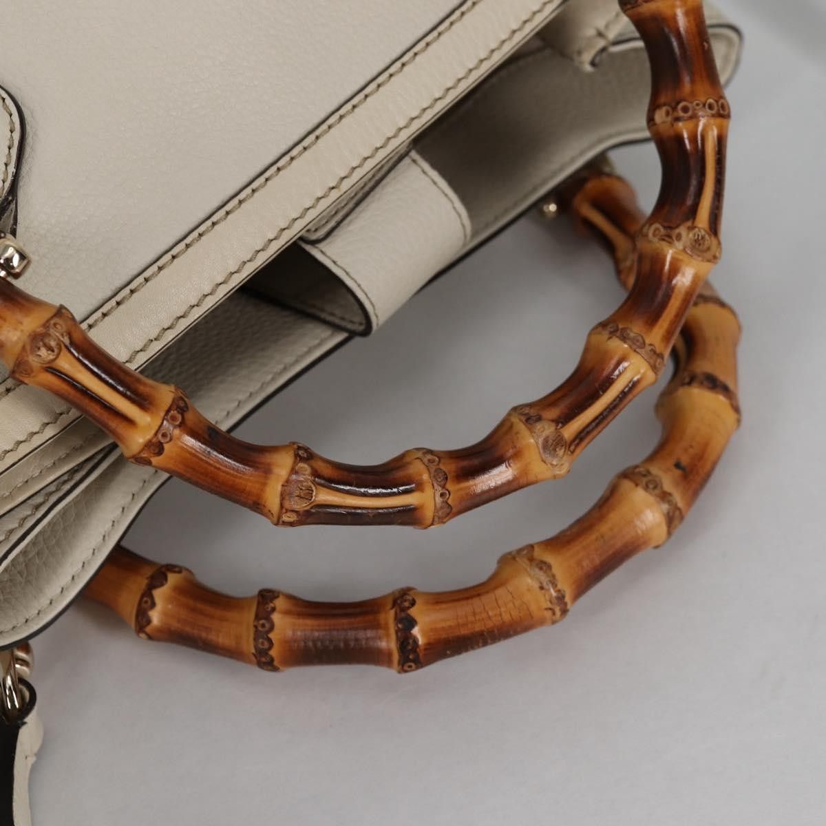 Gucci Gucci Diana Bamboo Top Handle Tote Leather Size ONE SIZE - 8 Thumbnail