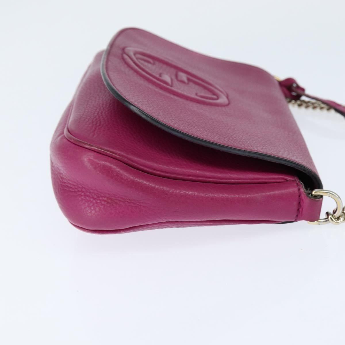 Gucci Gucci Soho Chain Crossbody Bag Leather Size ONE SIZE - 4 Thumbnail