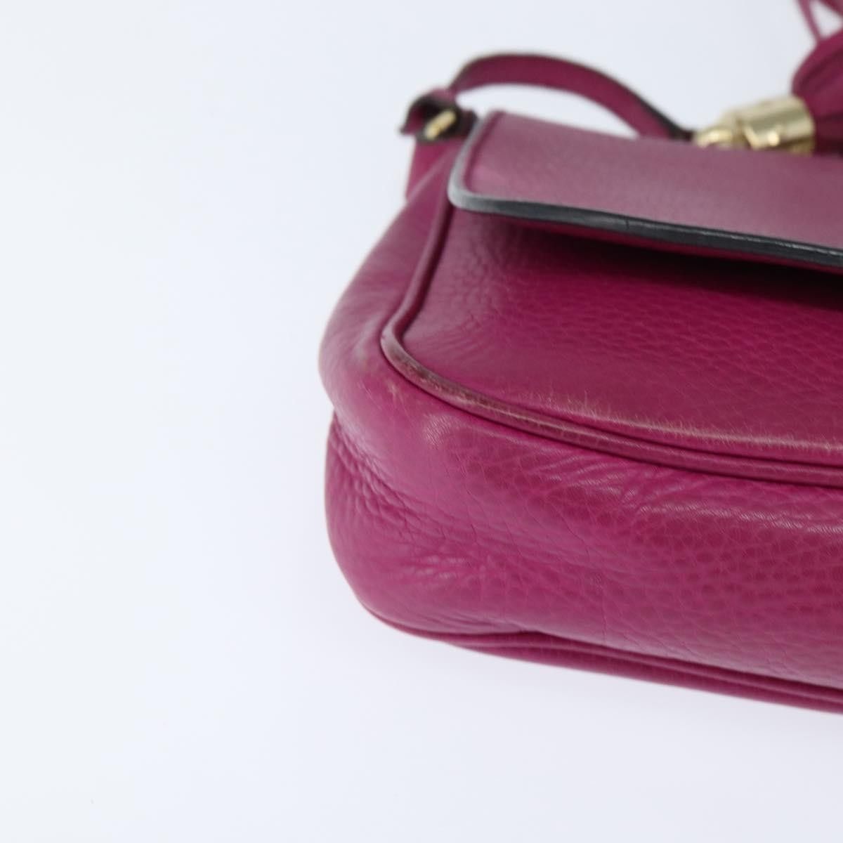 Gucci Gucci Soho Chain Crossbody Bag Leather Size ONE SIZE - 9 Thumbnail