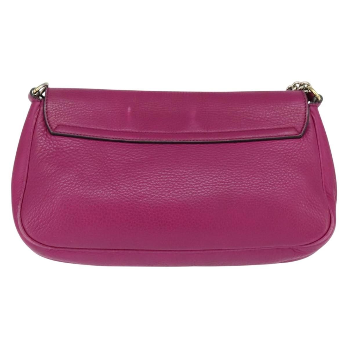 Gucci Gucci Soho Chain Crossbody Bag Leather Size ONE SIZE - 2 Thumbnail