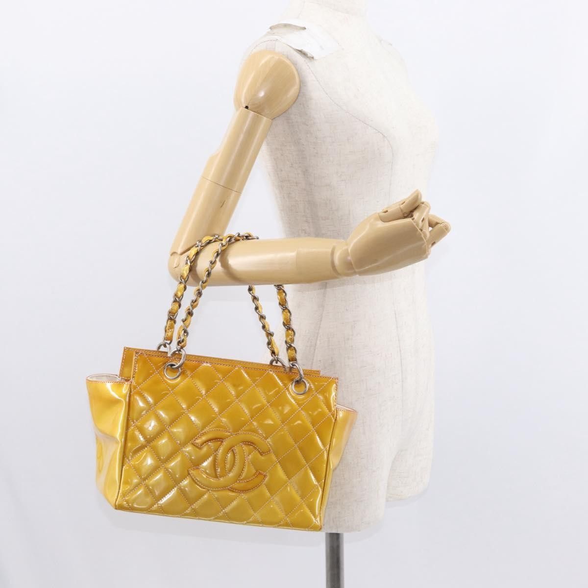 Chanel Chanel Vintage Petite Timeless Tote Quilted Patent Size ONE SIZE - 15 Thumbnail