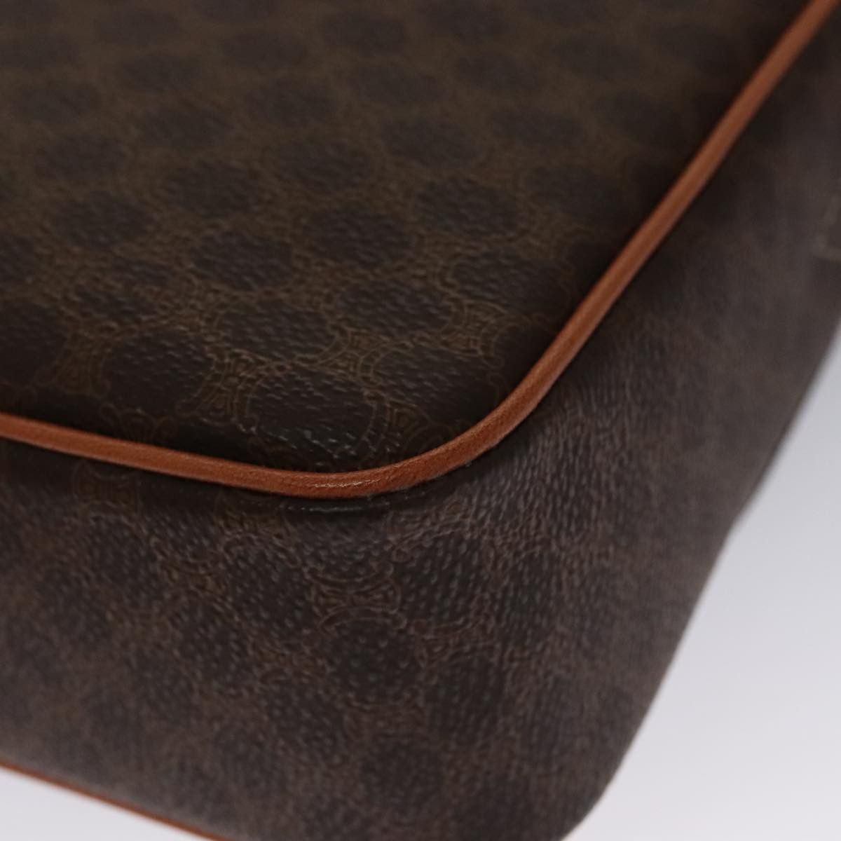 Celine Celine Vintage Macadam Circle Logo Shoulder Bag Canvas and Leather Size ONE SIZE - 11 Thumbnail