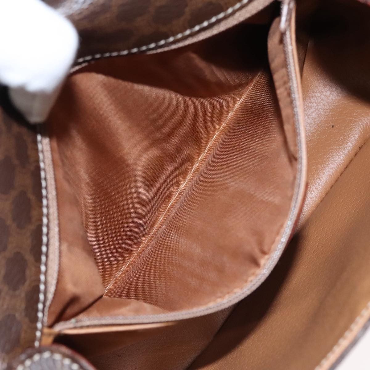 Celine Celine Vintage Macadam Circle Logo Shoulder Bag Canvas and Leather Size ONE SIZE - 13 Thumbnail