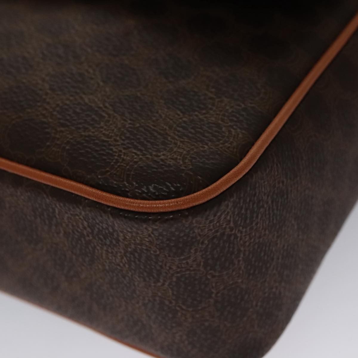 Celine Celine Vintage Macadam Circle Logo Shoulder Bag Canvas and Leather Size ONE SIZE - 10 Thumbnail