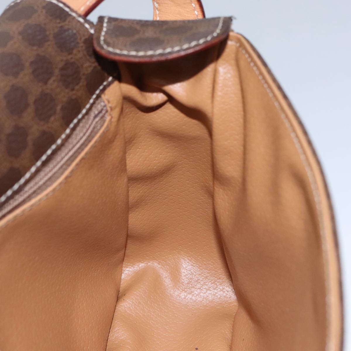 Celine Celine Vintage Macadam Circle Logo Shoulder Bag Canvas and Leather Size ONE SIZE - 17 Thumbnail