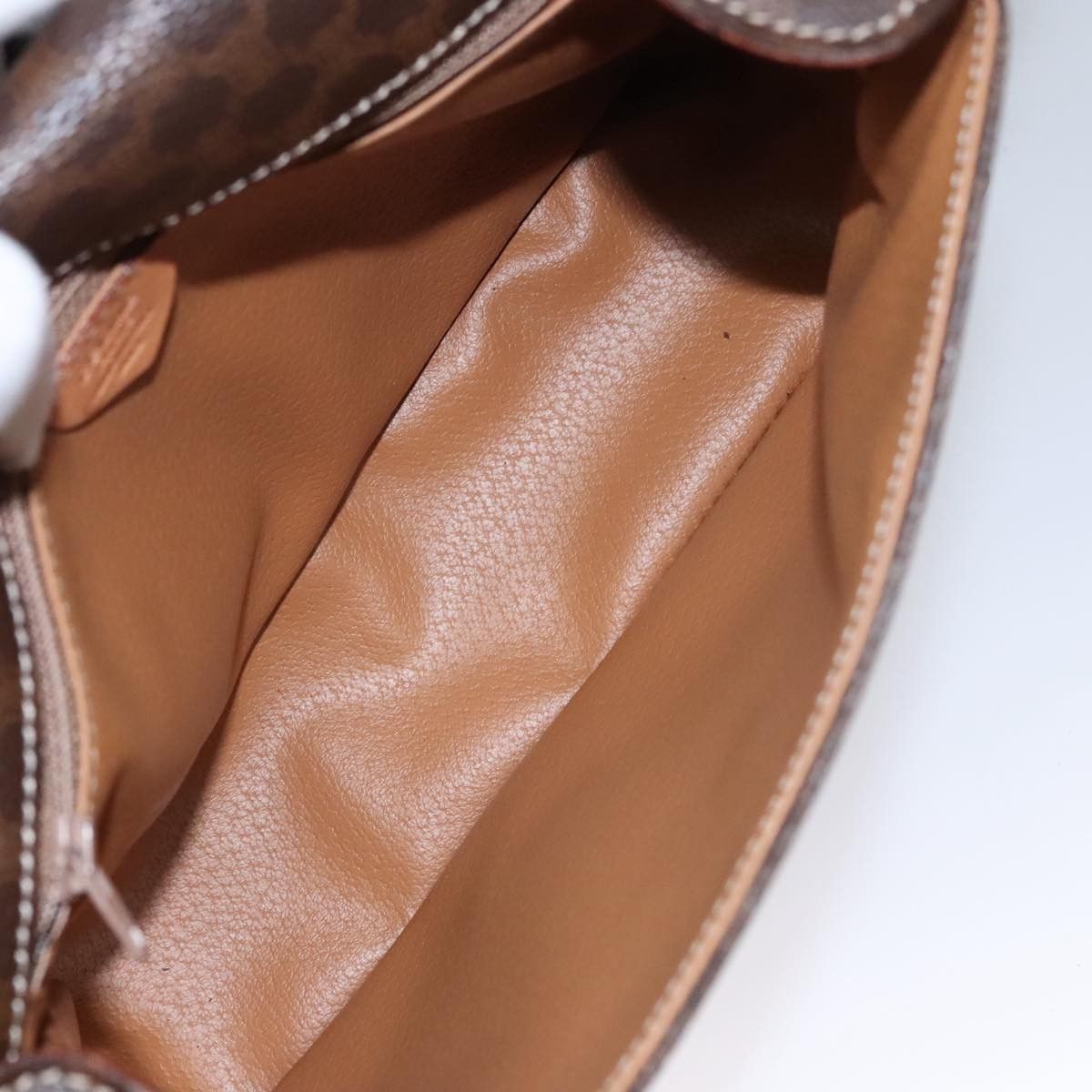 Celine Celine Vintage Macadam Circle Logo Shoulder Bag Canvas and Leather Size ONE SIZE - 21 Thumbnail