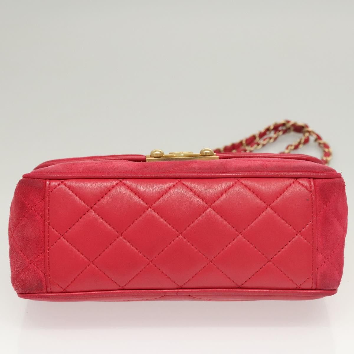 Chanel Chanel Chain Flap Shoulder Bag Suede Size ONE SIZE - 11 Thumbnail