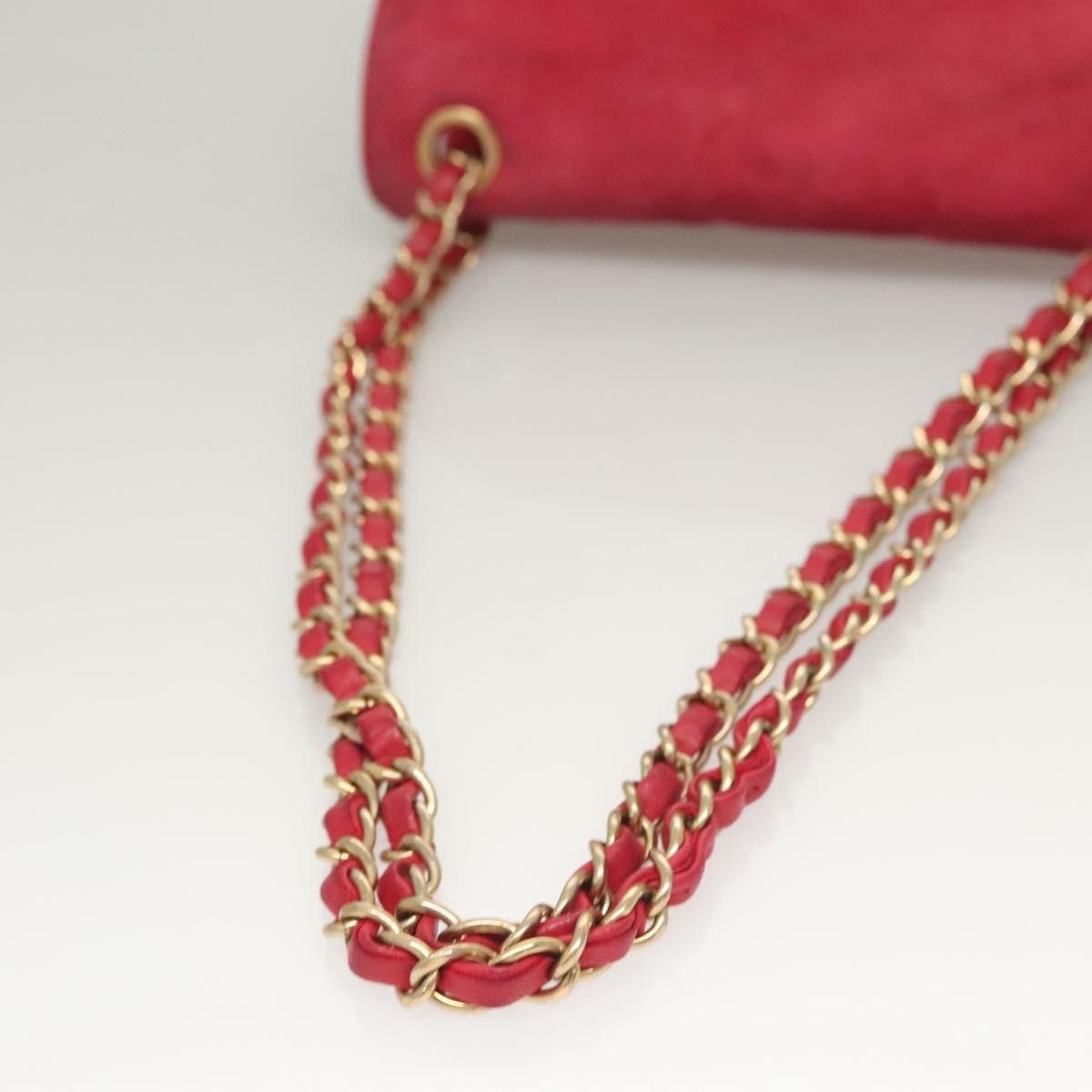 Chanel Chanel Chain Flap Shoulder Bag Suede Size ONE SIZE - 18 Thumbnail