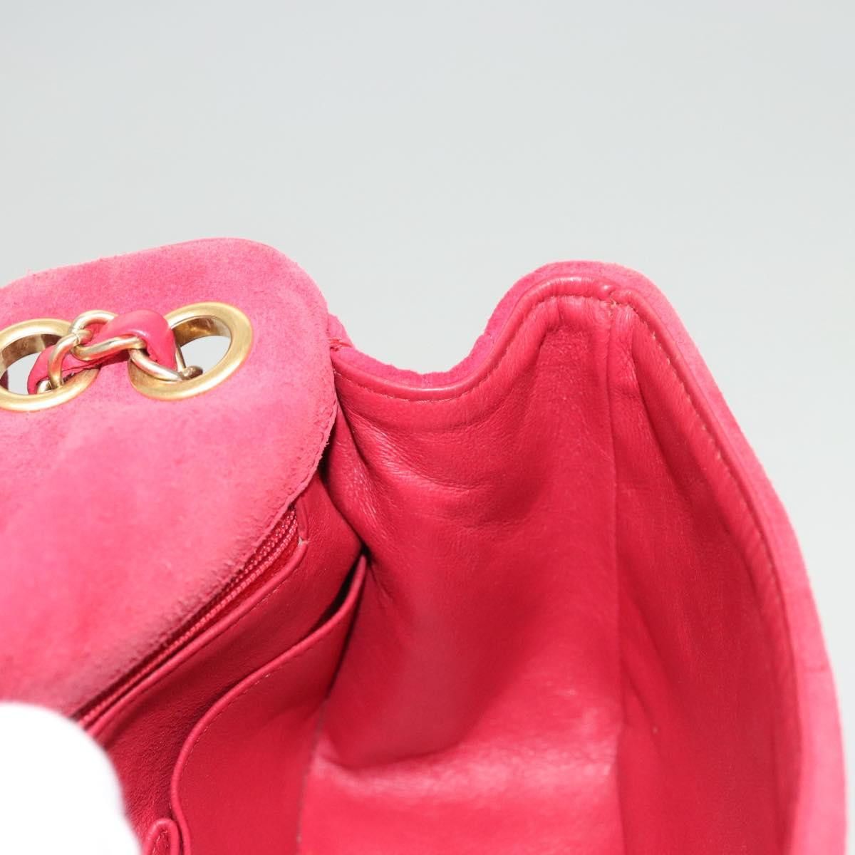 Chanel Chanel Chain Flap Shoulder Bag Suede Size ONE SIZE - 23 Thumbnail