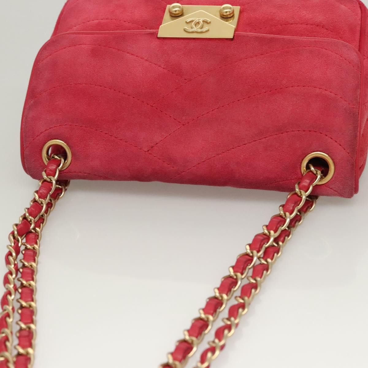 Chanel Chanel Chain Flap Shoulder Bag Suede Size ONE SIZE - 17 Thumbnail