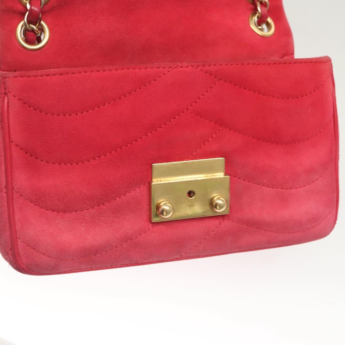 Chanel Chanel Chain Flap Shoulder Bag Suede Size ONE SIZE - 12 Thumbnail