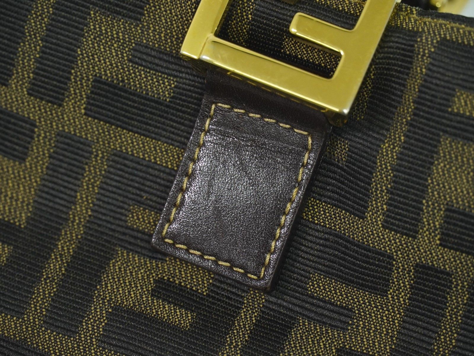 Fendi Fendi Vintage Zucca Handbag Zucca Size ONE SIZE - 9 Thumbnail