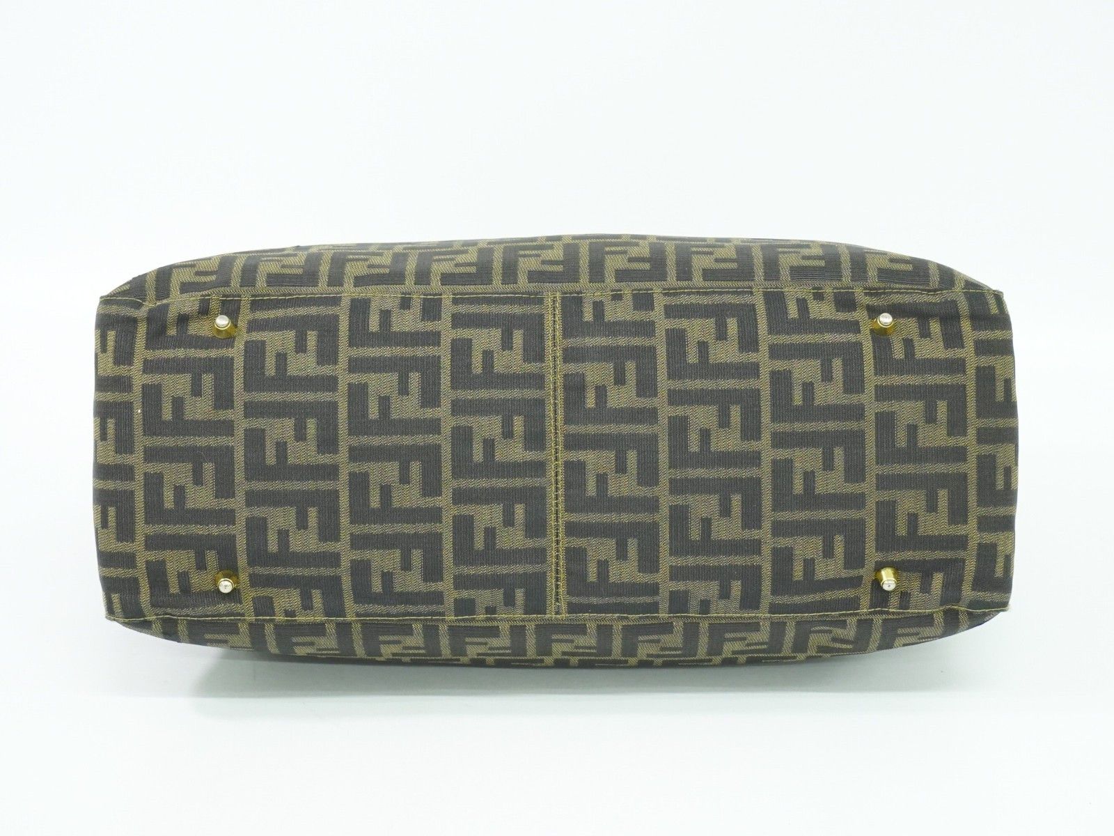 Fendi Fendi Vintage Zucca Handbag Zucca Size ONE SIZE - 4 Thumbnail