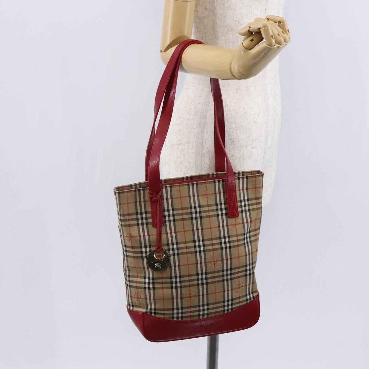 Burberry Burberry Nova Check Tote canvas check pattern Size ONE SIZE - 13 Thumbnail