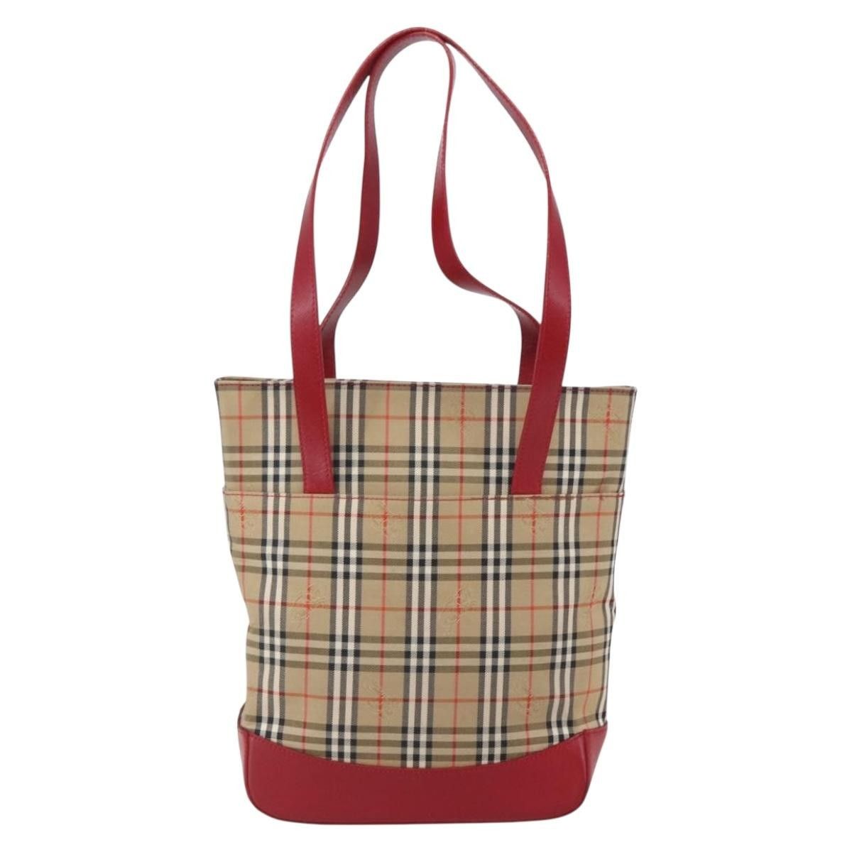 Burberry Burberry Nova Check Tote canvas check pattern Size ONE SIZE - 2 Thumbnail