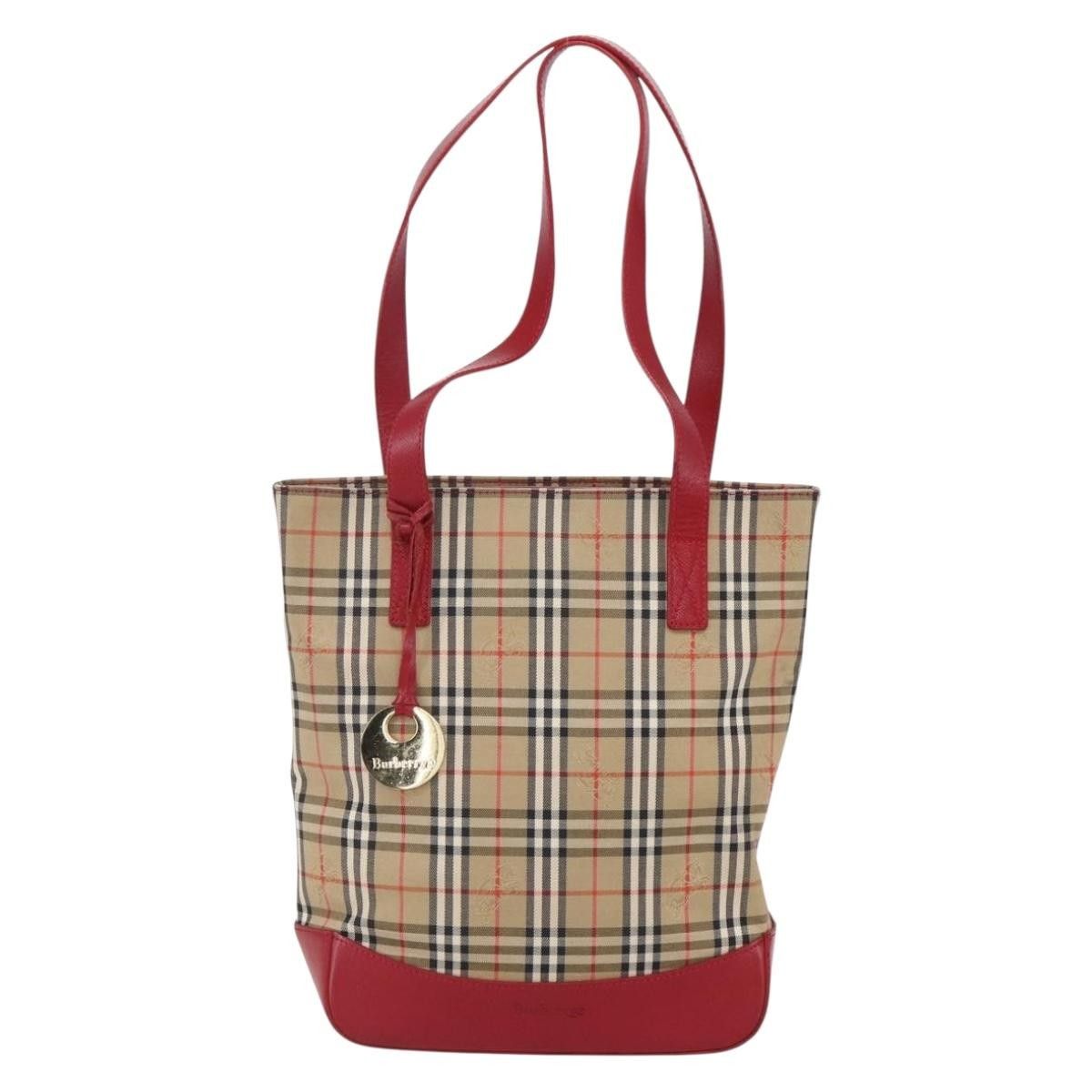 Burberry Burberry Nova Check Tote canvas check pattern Size ONE SIZE - 18 Thumbnail