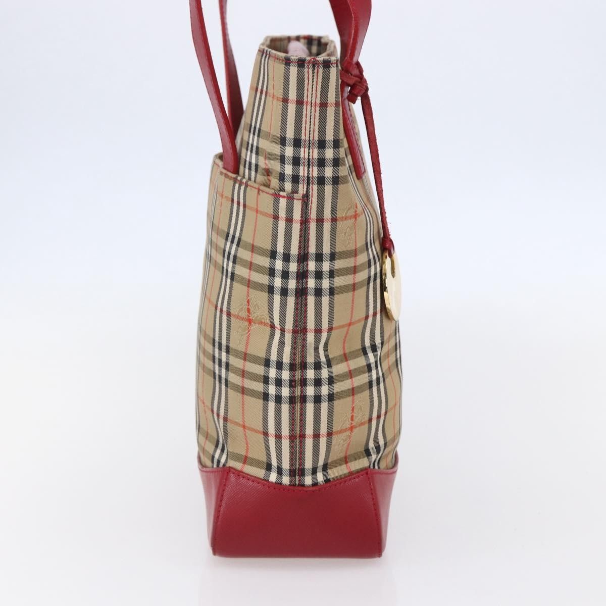 Burberry Burberry Nova Check Tote canvas check pattern Size ONE SIZE - 3 Thumbnail